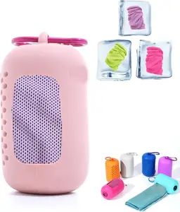 Portable Cooling Towel, Wet Towels Cool Down For Neck,Soft & Breathable Ice Towel For Sport,Chilly Pad Cooling Travel Towels Fast Drying Lightweight,Sweat Rags