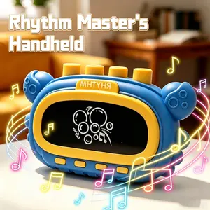 Casual Entertainment Crab Shaped Rhythm Handheld Game Device Funny Interactive Jumping Play Toy Portable Leisure Amusement Article Fit For Outdoor Relaxation Indoor Pastime Party Entertainment Delicate Present For Young People