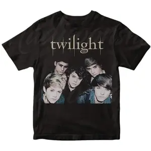 Limited Twilight One Direction Vintage T-Shirt, Gift For Woman and Man Unisex Heavy Cotton Tee, Streetwear Top Womenswear