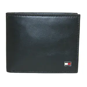 Tommy Hilfiger Men's Leather Oxford Slim Bifold Wallet