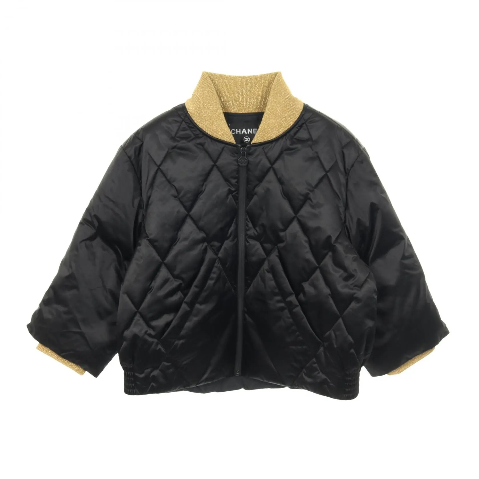 Pre-owned CHANEL Nylon Small Leather Goods Quilted Jacket