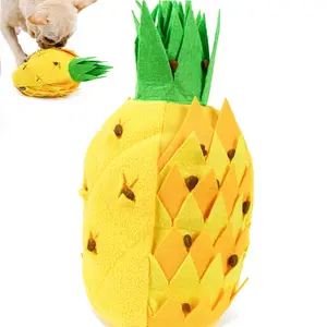 Funchaos Dog Squeaky Toy, Interactive Dog Toy, Dog Puzzle Toy for Smelling Feeding Training, Dog Plush Toy for Small Medium and Large Dogs FunChaos