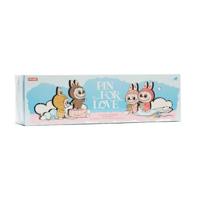 Pop Mart Labubu The Monsters Pin for Love Series Vinyl Plush Pendant (N-Z) Sealed Case (14 Blind Box), from StockX