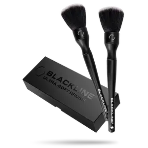 BLACKLINE Ultra-Soft Brush Set – Soft Detail Brushes for Scratch-Free Interior, Dashboard, Piano Black, and Delicate Surface Cleaning