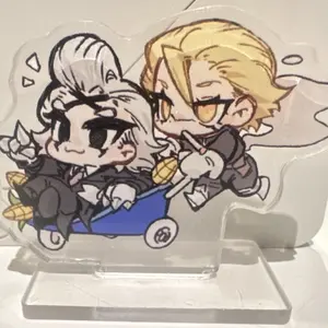 DCST StanXeno in a corn cart Acrylic Standee