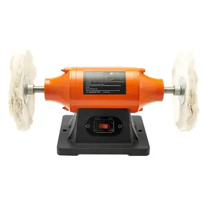 Spring new arrivals 8" Bench Buffer Polisher 3/4 HP 3450RPM for Metal Jewelry Wood Polishing