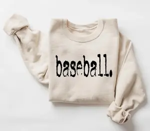 Baseball Sweatshirt, Baseball Game Day Sweatshirt, Baseball Game Day Sweatshirt for Women, Sports Mom Sweatshirt, Mother's Day Gift Sweatshirt