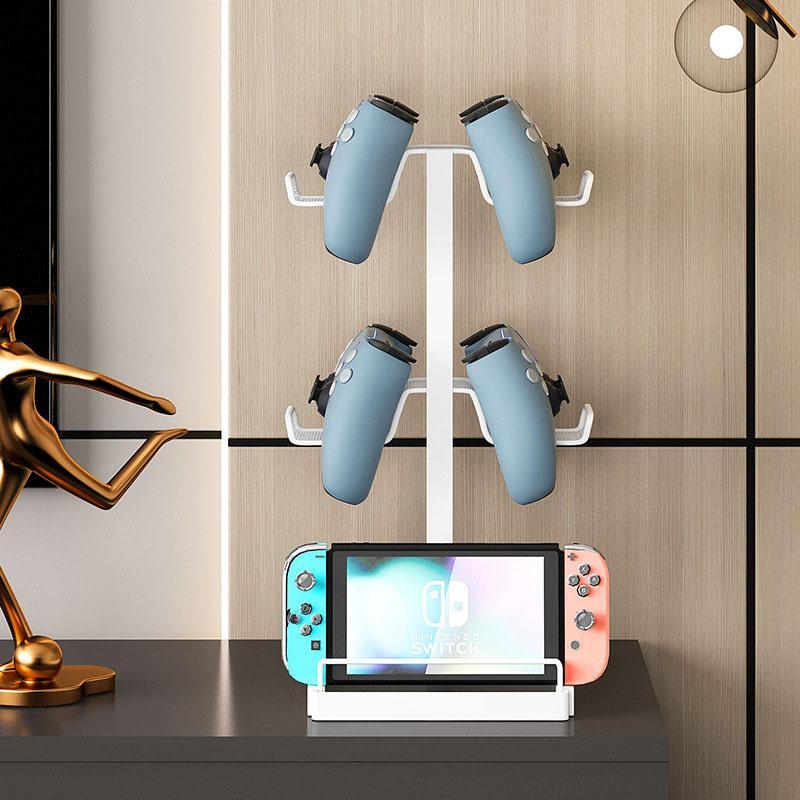 Multi-layer Desk Game Controller Storage Holder, 1 Count Modern ...