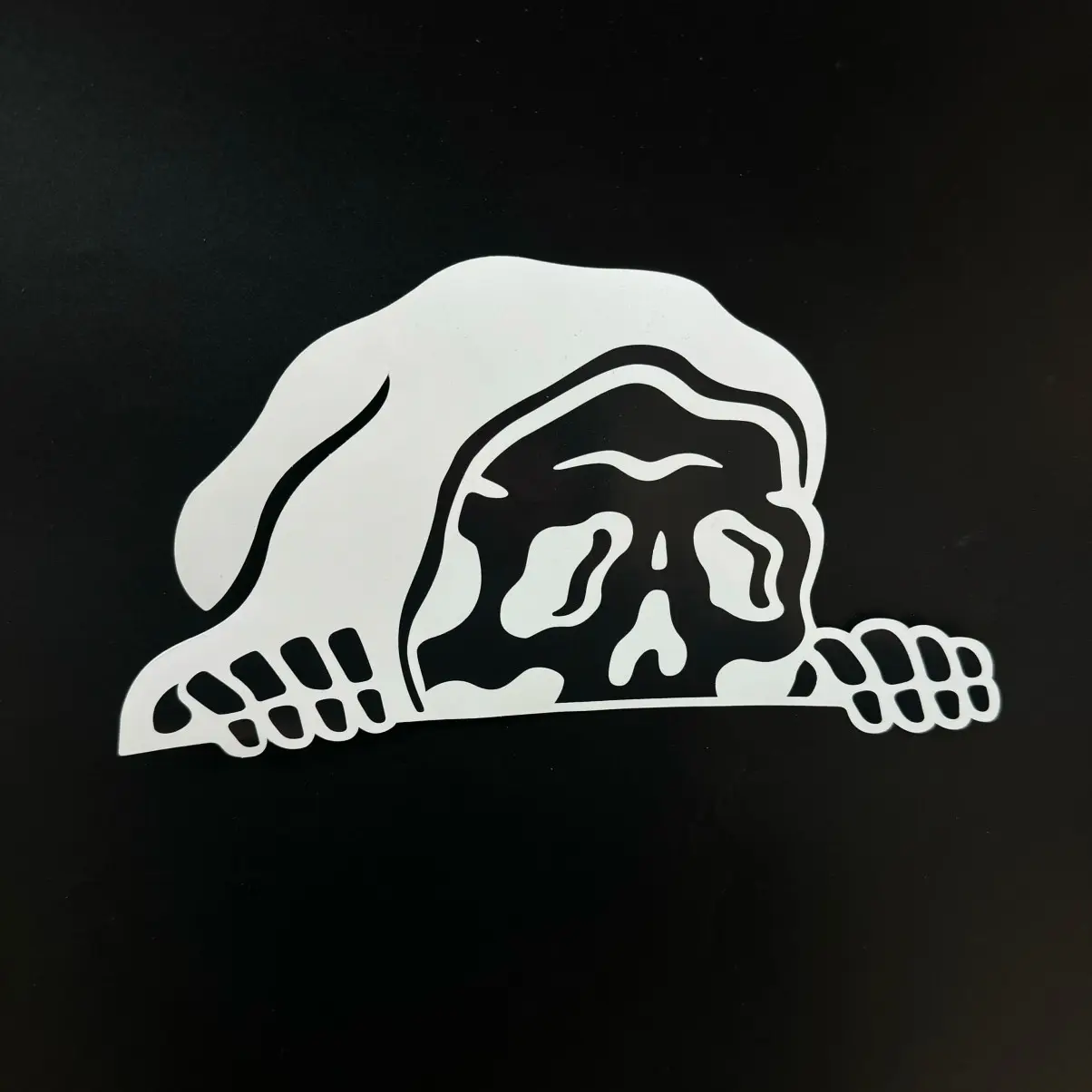 Grim Reaper Peaking Car Decal - High-Quality Sticker for Your Vehicle decal sticker vinyl