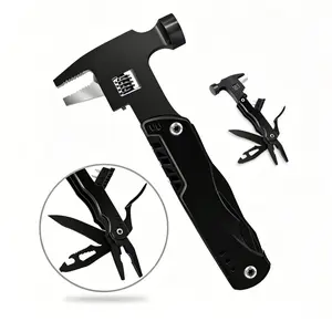 VerveWave 11 In 1 Adjustable Portable EDC Pliers, Multi Tool With Pliers, Knife, Saw, Hammer, Can Opener, For Camping, Survival, Hunting And Outdoors
