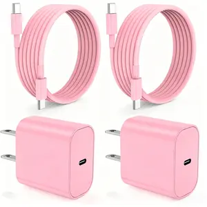 For iPhone Charger 10ft, USB C Charging Block and Long Type C to C Cable Cord for iPhone 16 Pro Max/16 Pro/15 Plus/15 Pro Max/12.9/11 inch/Air/Mini/4/5th Usb C Adapter Smartphone