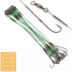 Fishing Wire, 20pcs High Quality Anti-bite Steel Wire Fishing Line, Fishing Accessories for Outdoor Fishing
