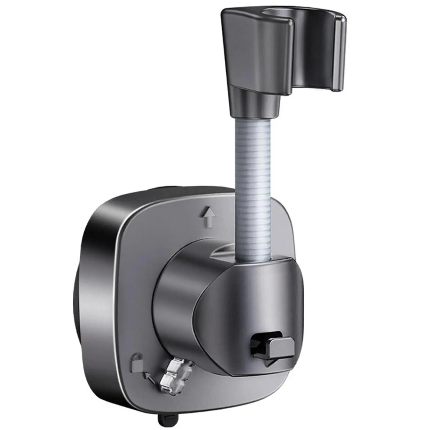 Suction Cup Shower Head Holder, 360° Rotatable Shower Head Holder, Universal Shower Head Bracket, Bathroom Accessories