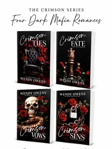 Crimson Series – 4 Book Spicy Mafia Romance Set | Signed Paperback Dark Romance Collection by USA Today Bestselling Author Wendy Owens
