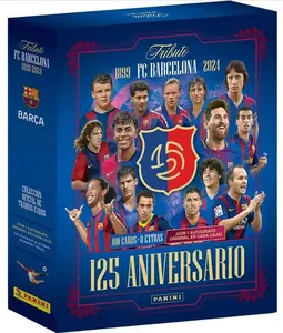 2024-25 Panini FC Barcelona Tribute 125th Anniversary Soccer Hobby Trading Cards LV