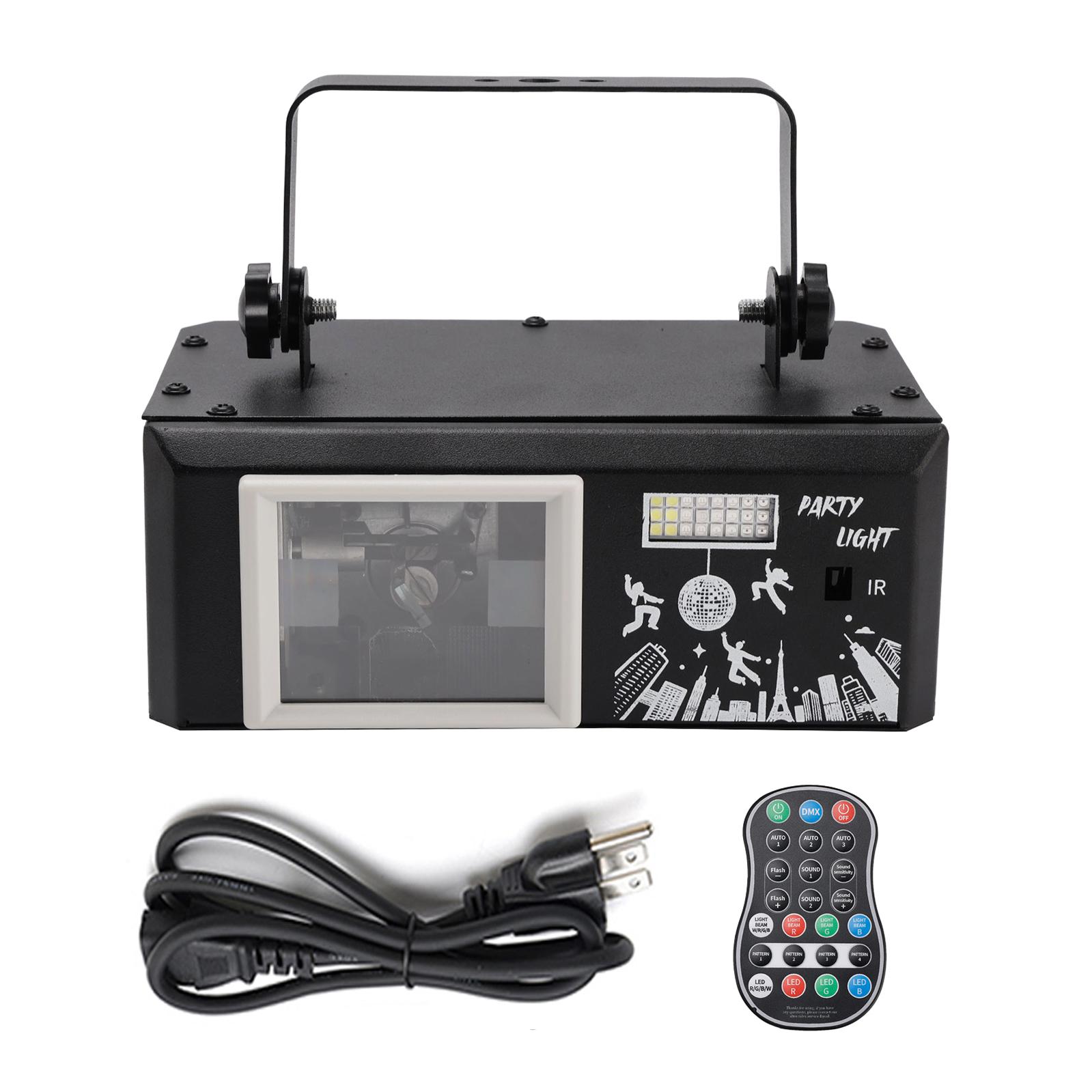 6IN1 Stage Laser Light Disco Party LED UV Stage Lighting System Club Stage Light 6IN1 Stage Laser Light Disco Party LED UV Stage Lighting System Club Stage Light