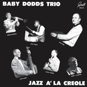 Baby Dodds Trio - Jazz A La Creole  [VINYL RECORD - LP] Blue
