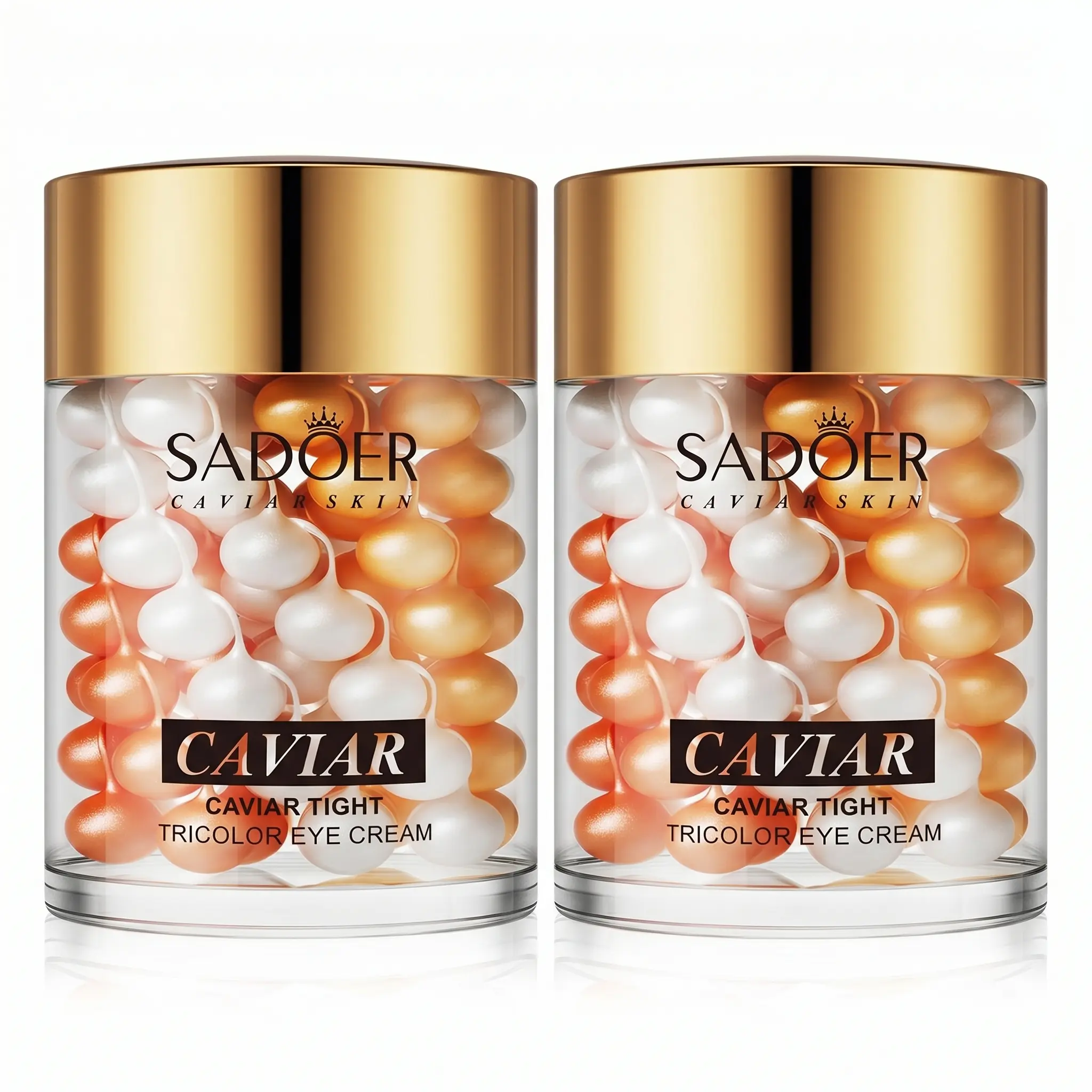 Luxury Caviar Extract Firming Eye Cream  Revive Tired Eyes  Fade Dark Circles & Puffiness  Deep Hydration & Nourishment  Tighten Sagging Skin  Lightweight Refreshing  Gentle Non-Irritating  Suitable for All Skin Types  Daily Eye Care Must-Have