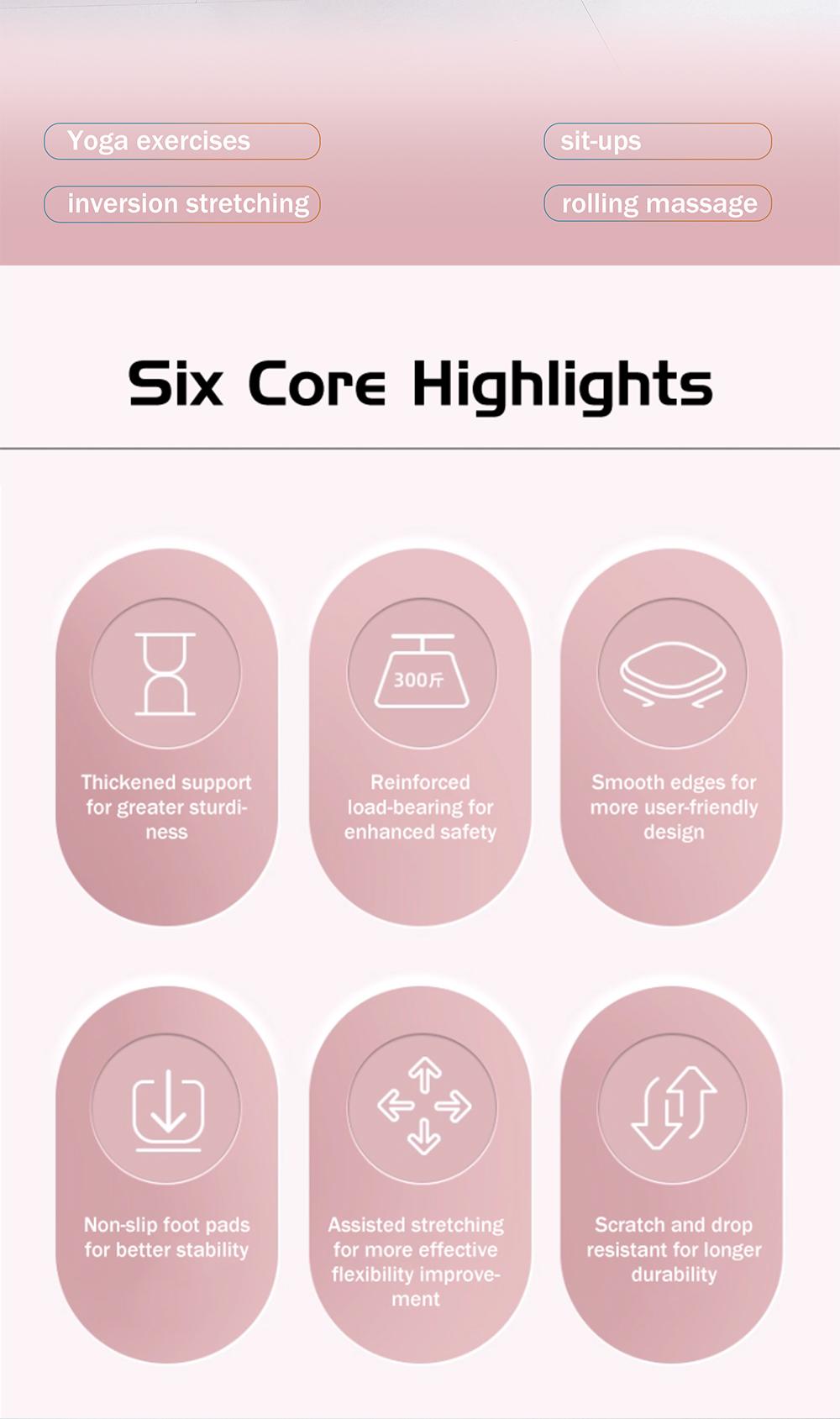 Magic BB Beginner-Friendly Mini Inversion Table Back Stretcher, Easy Inversion Workout Machine for Daily Stretch & Relaxation, Fitness Equipment for Home Gym, Total Body Workout Equipment for Adults