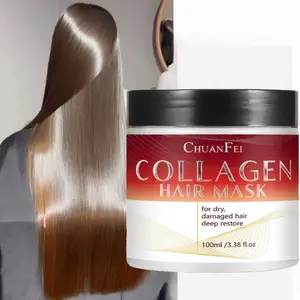 Collagen Hair Therapy Natural Argan Oil Deep Conditioning Mask, Moisturizing Shampoo & Conditioner, Suitable for Dry Damaged Hair Types
