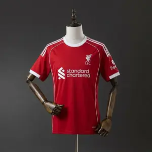Liverpool 2025/26 Home Player Version Jersey – Match Fit Premium Soccer Shirt Built for Performance
