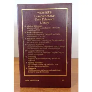 USED-Webster's Comperhensive Desk Reference Library-8 Vol. Set by Anonymous (Hardcover)
