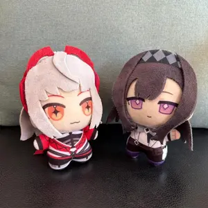2026 new   Funny Anime Game Arknights Wisadel Priestess Plush Toy Keychain Pendant Character Figure Keys Chain Cartoon Plushie Doll