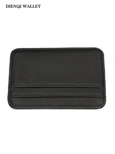 Real Cow Genuine Leather Credit Card Holder Wallet Men Women Slim Thin Minimalist Business Style Wallet Purse Money Bank Cardholder Case, Father's Day Present, Gift for Boyfriend