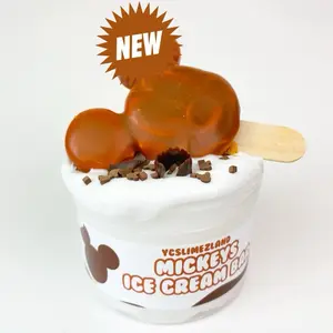 Micxkey ice cream bar slime | diy clay slime | soft butter clay wax slime | perfect for beginners