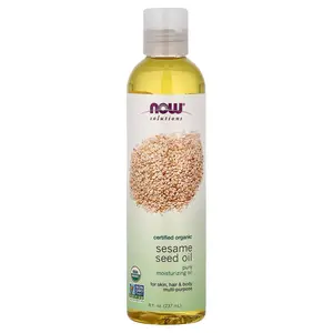 NOW Foods Solutions, Sesame Seed Oil, 8 fl oz (237 ml)