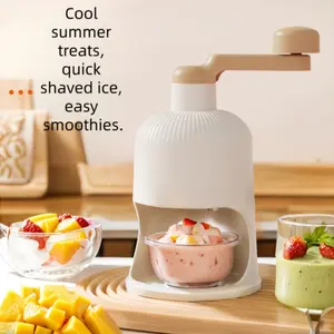 Hand-Cranked Handmade Bubble Tea Machine, Cross-Border Ice Shredder New Model, Home Manual Ice Crusher Gift