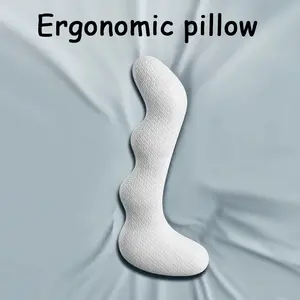 Long Ergonomic Memory Foam Body Pillow – Ultra Soft Full Body Sleeping Pillow for Side Sleepers, Leg & Hip Support, Pregnancy Comfort, Spinal Alignment & Deep Pressure Relief for Better Sleep Night Comfort