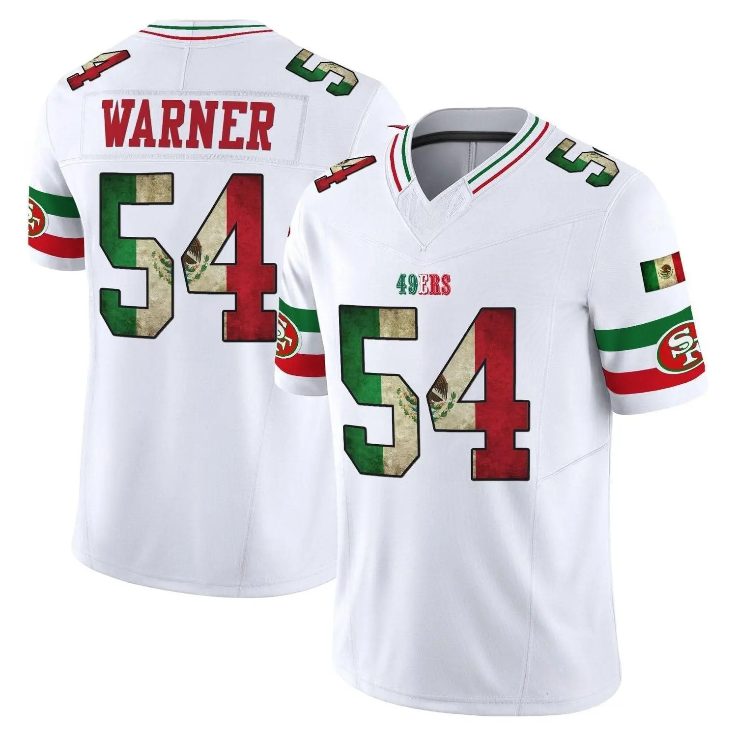 Men's Warner #54 American Football Collectible Jersey - Stylish, Comfortable, Breathable Sports Game Apparel, Gift For Fans, Trending 2026 for all