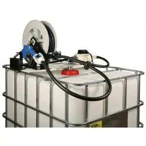 LiquiDynamics 970027-02A Automatic 8 GPM DEF IBC Tote system w/ 3/4” x 25 ft. Hose reel