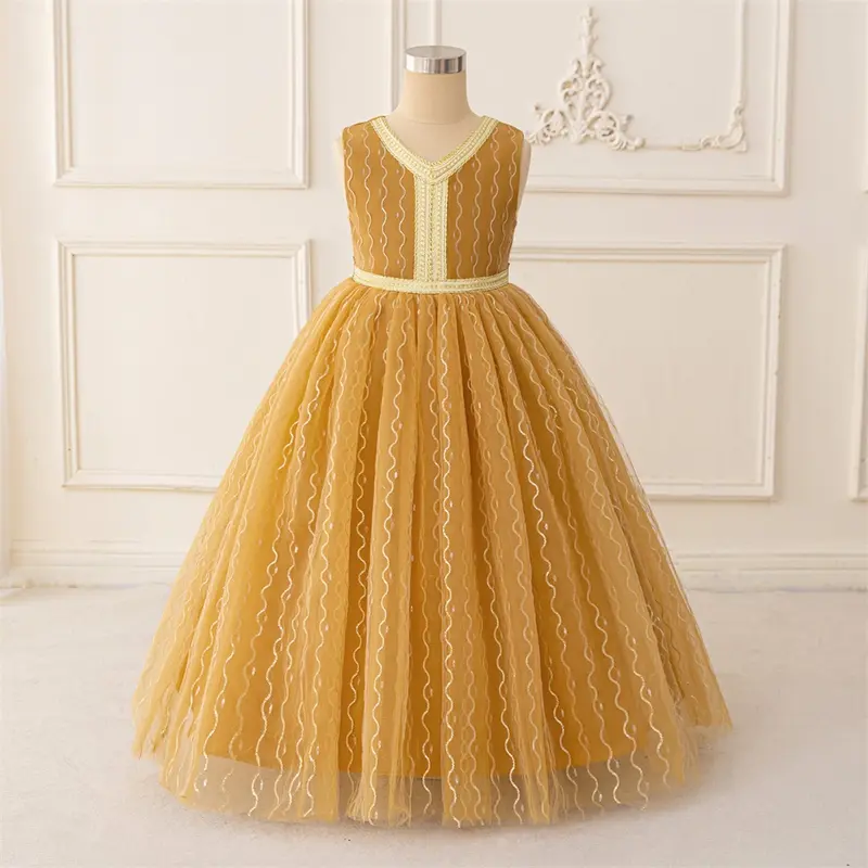 Bronze gold little girls dresses for 9/10 year old - TikTok Shop