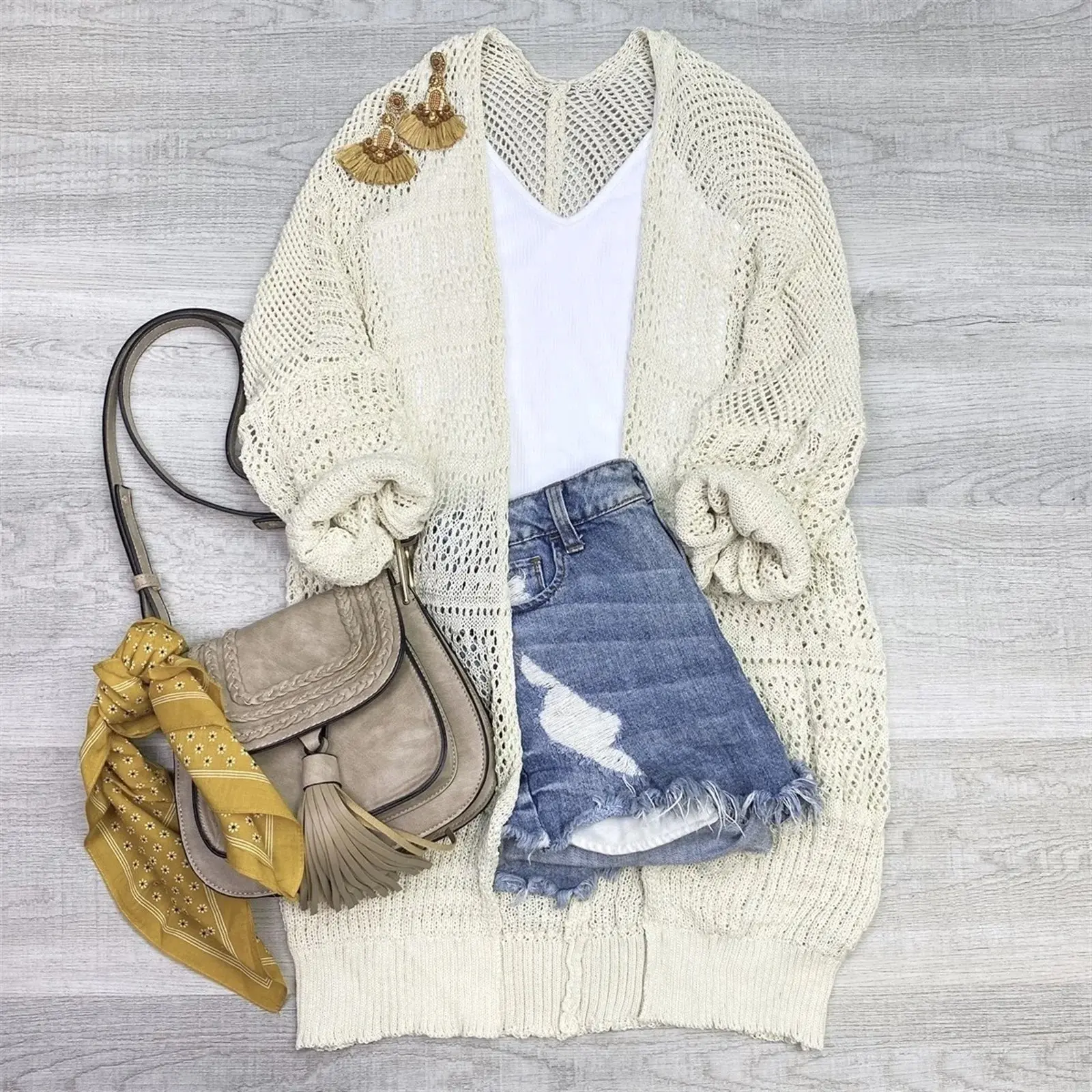 Crochet Netted Cardigan Crochet Netted Cardigan