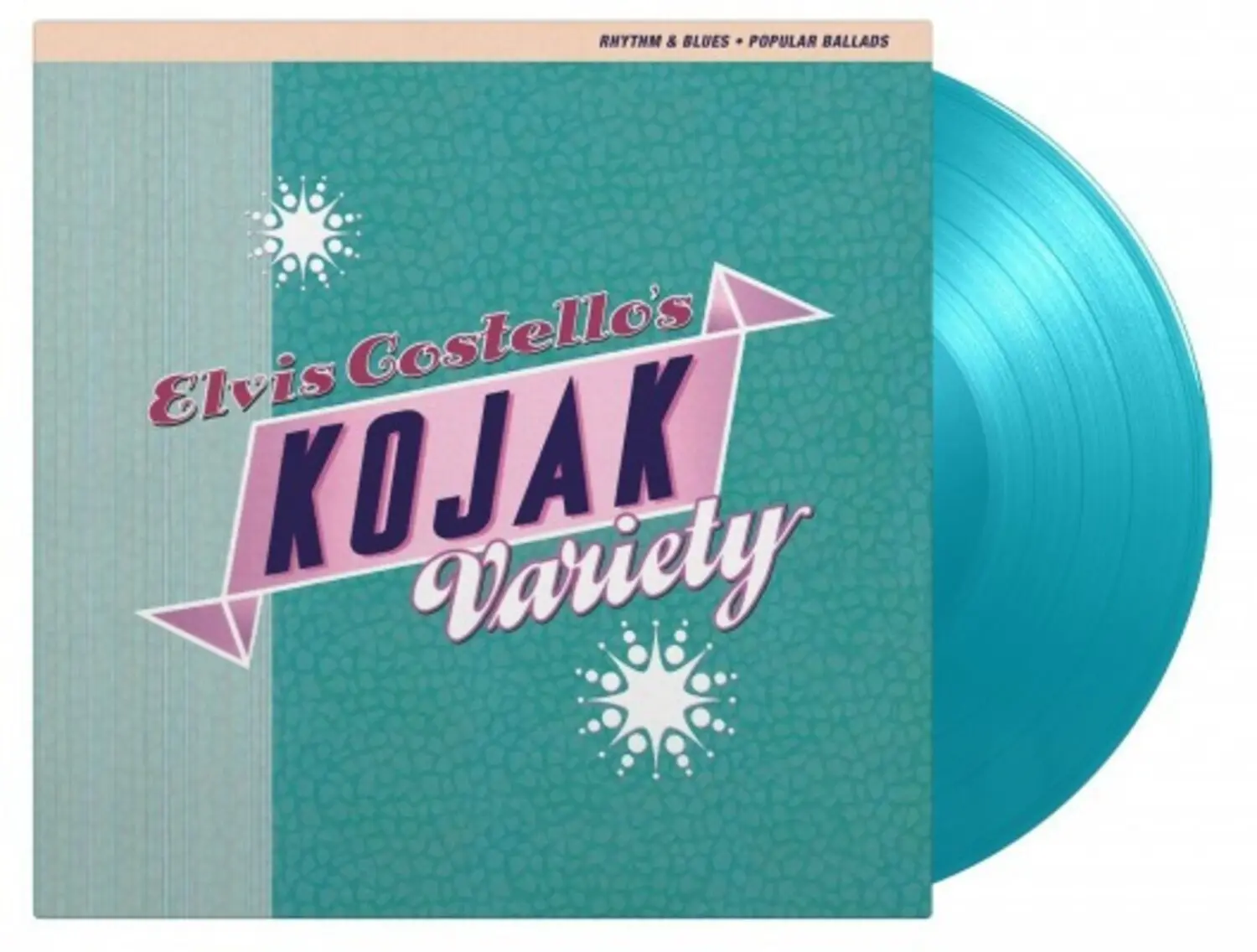 Elvis Costello - Kojak Variety - Limited 180-Gram Turquoise Colored Vinyl  [VINYL RECORD - LP] Colored Vinyl, Ltd Ed, 180 Gram, Turquoise, Holland - Import