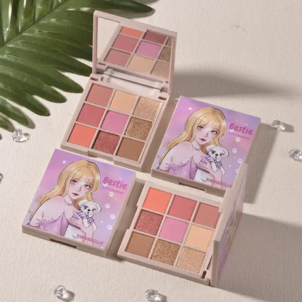 Bestie Soft girl natural look anime girl kawaii everyday cute eyeshadow