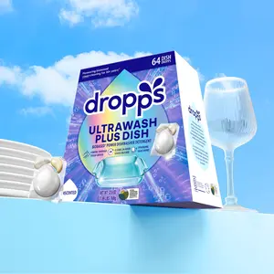 UltraWash Plus Biobased Power Dishwasher Detergent Pods, Unscented