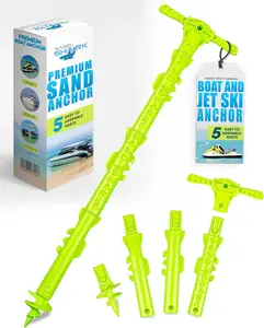 Sport Anchor - Shallow Water Anchor Pole for Boats and PWC. Easy Storage, High-Strength ABS (4' tall)
