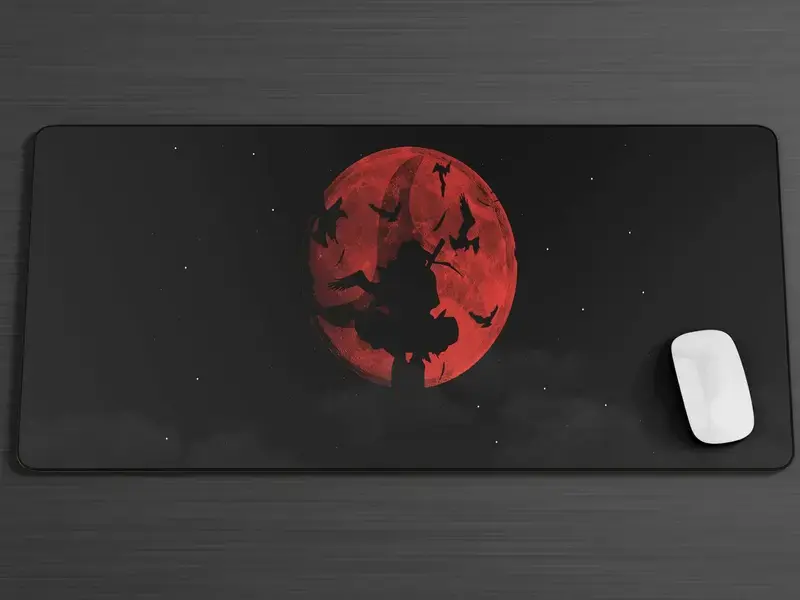 Itachi Tsukuyomi Gaming Mouse Pad, Anime Mouse Pad, Desk Mat, pc accessories