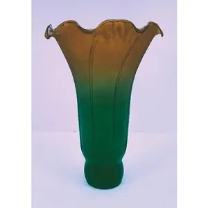 61101 Large Green and Amber Pond Lilly