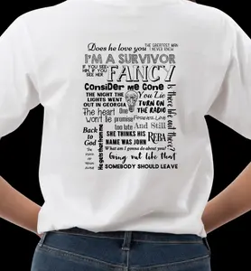 Reba Song List Shirt