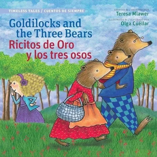 USED Book - Goldilocks and the Three Bears / Ricitos de Oro Y Los Tres Oso by Mlawer, Teresa (Paperback) - Multiple languages