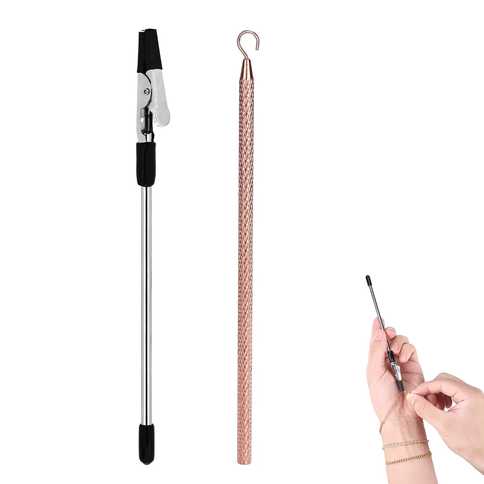 Bracelet Helper Tool, Multi-Functional Jewelry Fastener Hook, Lightweight & Portable, Easy Closure for Bracelets, Necklaces, Watches, Jewellery