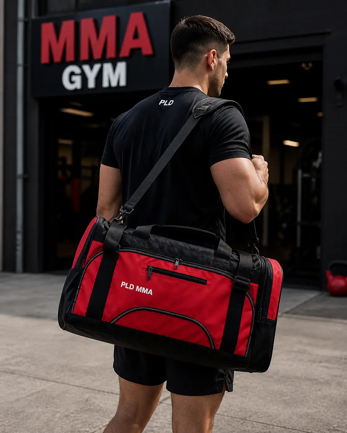Pld MMA Fitness Bag for Adults - Multi-Compartment Gear with Excellent Storage - US Gym, Athletic, Sports Bag, Sports Bags