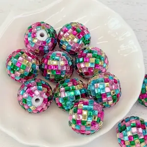 20mm Beads Acrylic Resin for DIY Projects - Quality Beads for Pens, Bag Charms, Phone Chains, Keychains and More