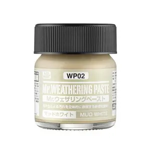 WP02 Mr. Weathering Paste Mud White