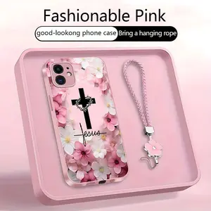 Suitable for [iPhone 11] Women's high-end phone case，A wide variety of patterns for you to choose from.This phone case prays for you，God will bless you and bring you good luck YM99