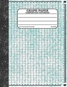Graph Paper Composition Notebook: Math and Science Lover Graph Paper Cover Watercolor (Quad Ruled 4 squares per inch, 100 pages) Birthday Gifts For Ma -- Bottota Publication, Paperback